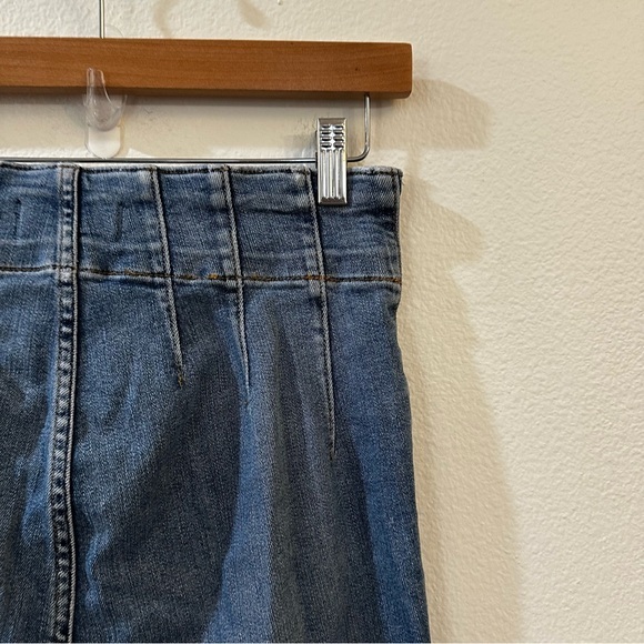 Free People We The Free Jayde High Rise Flare‎ Jeans in Sunburst Blue Size 29 - Picture 10 of 13